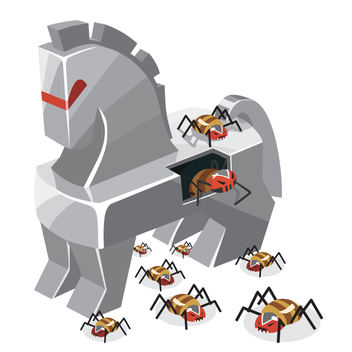 Can You Insert Hardware Trojan Spyware IP into an IC at the Fab? Yes, You Can