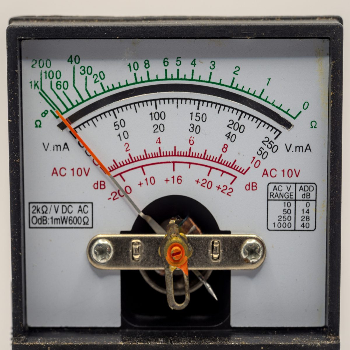 The Case of One Dead Digital Multimeter