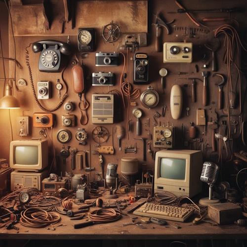 Retro Gadgets, Gizmos, Tools, and Technologies